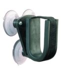Rugged Gear 10010 Suction Cup Gun Holder Black Metal