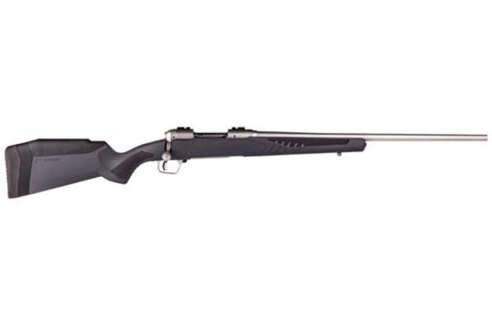 Savage Arms 57052 110 Storm 270 Win 4+1 22 Matte Stainless/ Butto