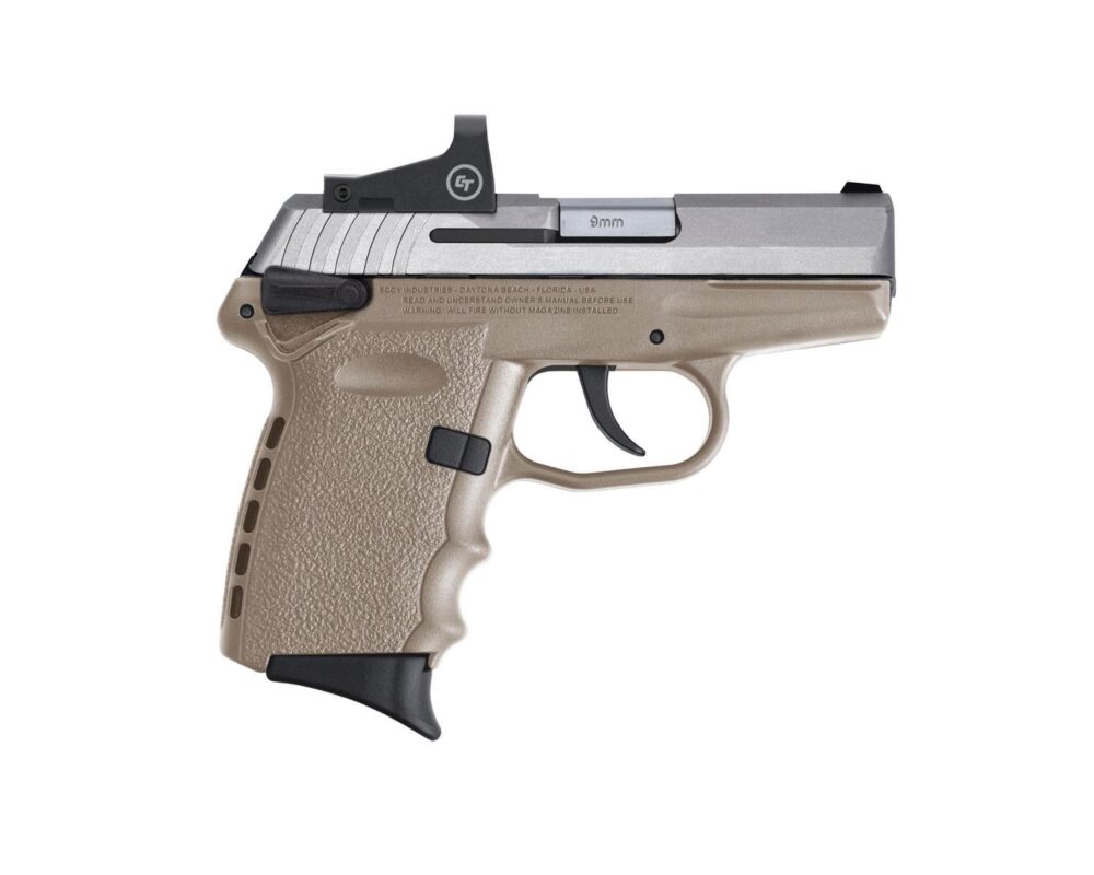 SCCY Industries CPX1TTDERD CPX-1 RD 9mm Luger Caliber with 3.10 B