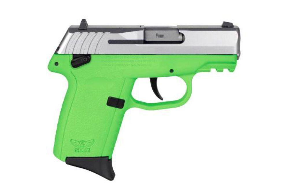 SCCY Industries CPX1TTLGG3 CPX-1 Gen3 9mm Luger 10+1 3.10 Lime Gr