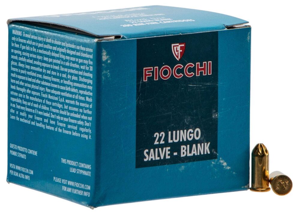 Fiocchi 12POPBLK Shotgun Blank 1000 Per Box/ 1 Case