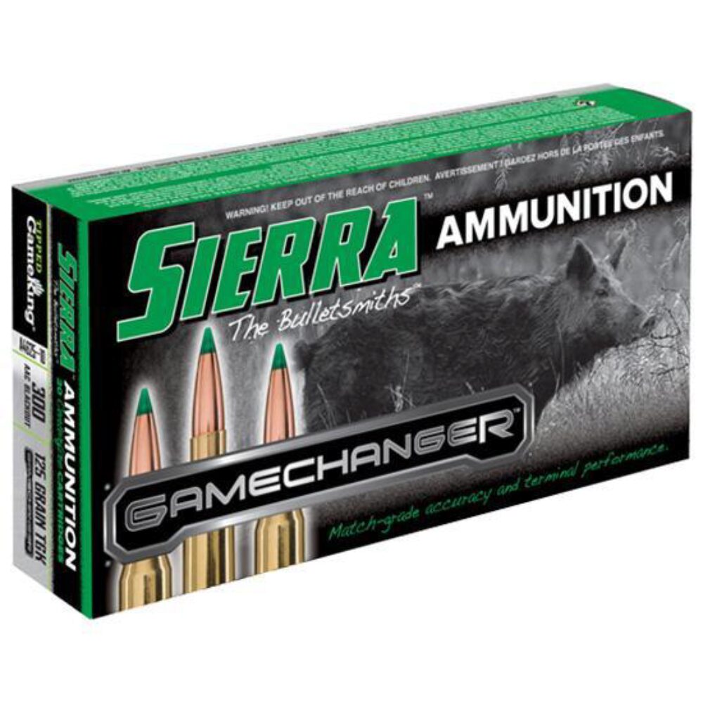 Sierra A462510 GameChanger  300 Blackout 125 gr Sierra Tipped Gam