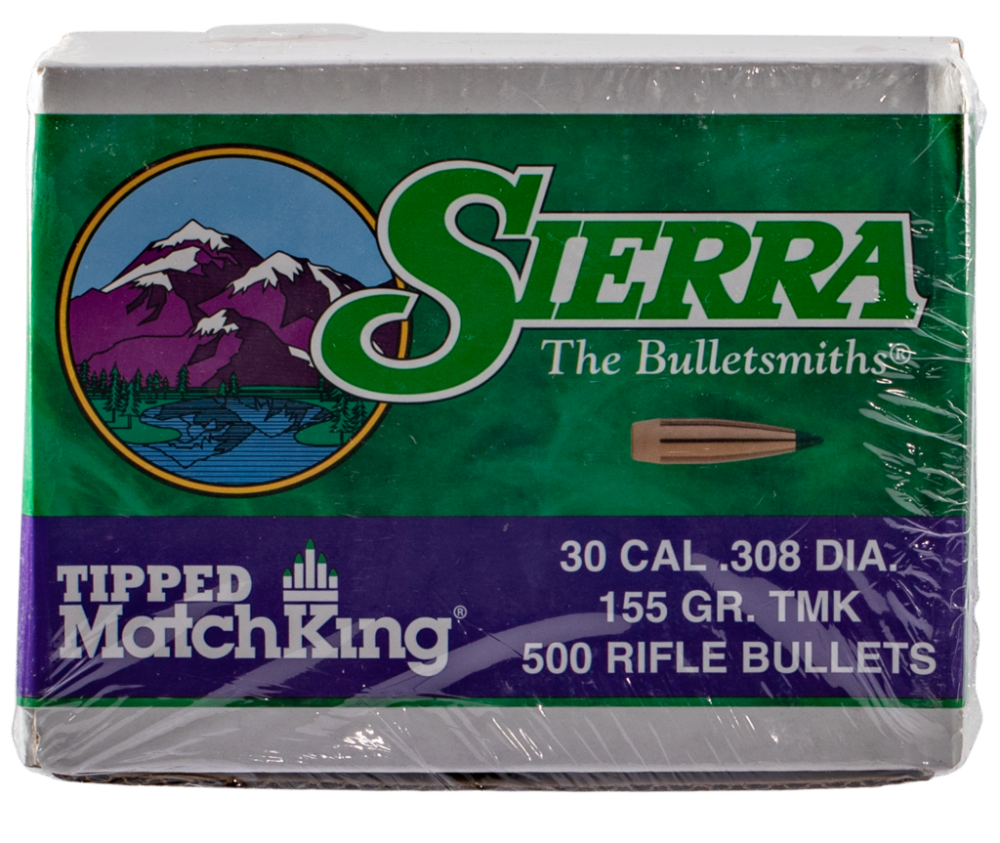 Sierra 7768C Tipped MatchKing  30 Cal .308 168 gr Tipped MatchKin