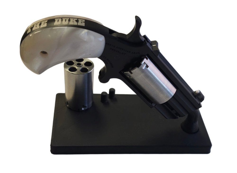 NAA 22WMR/22LR 1" DUKE BLK/SS