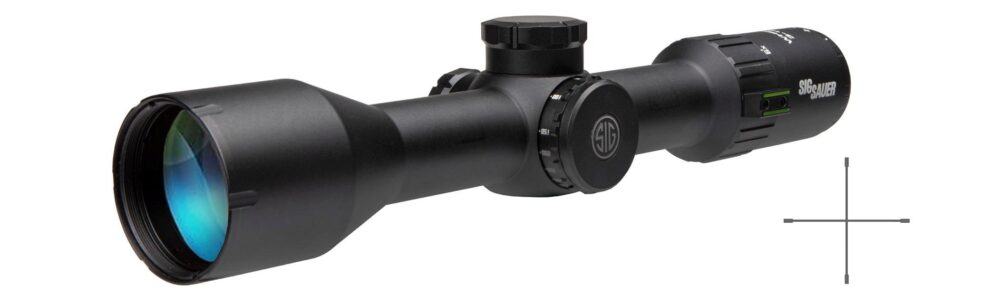 Sig Sauer Electro-Optics SOW63113 Whiskey6  Black 3-18x44mm 30mm