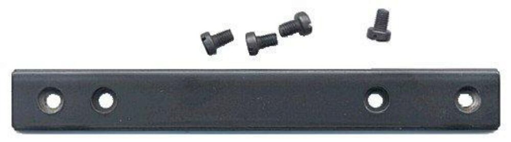 Ruger 90226 Scope Base Adapter  Silver Aluminum Fits Ruger 10/22