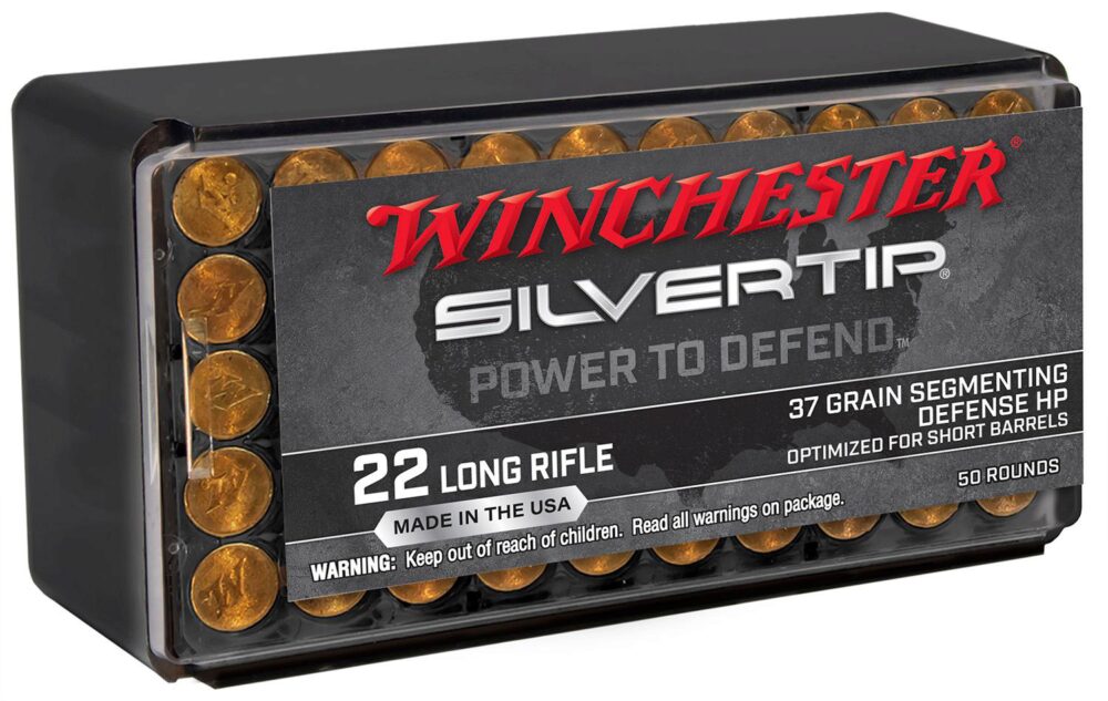 Winchester Ammo W22LRST Silvertip  22 LR 37 gr Silvertip Hollow P