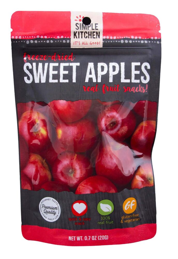 ReadyWise SK05910 Simple Kitchen Freeze Dried Fruit Sweet Apples