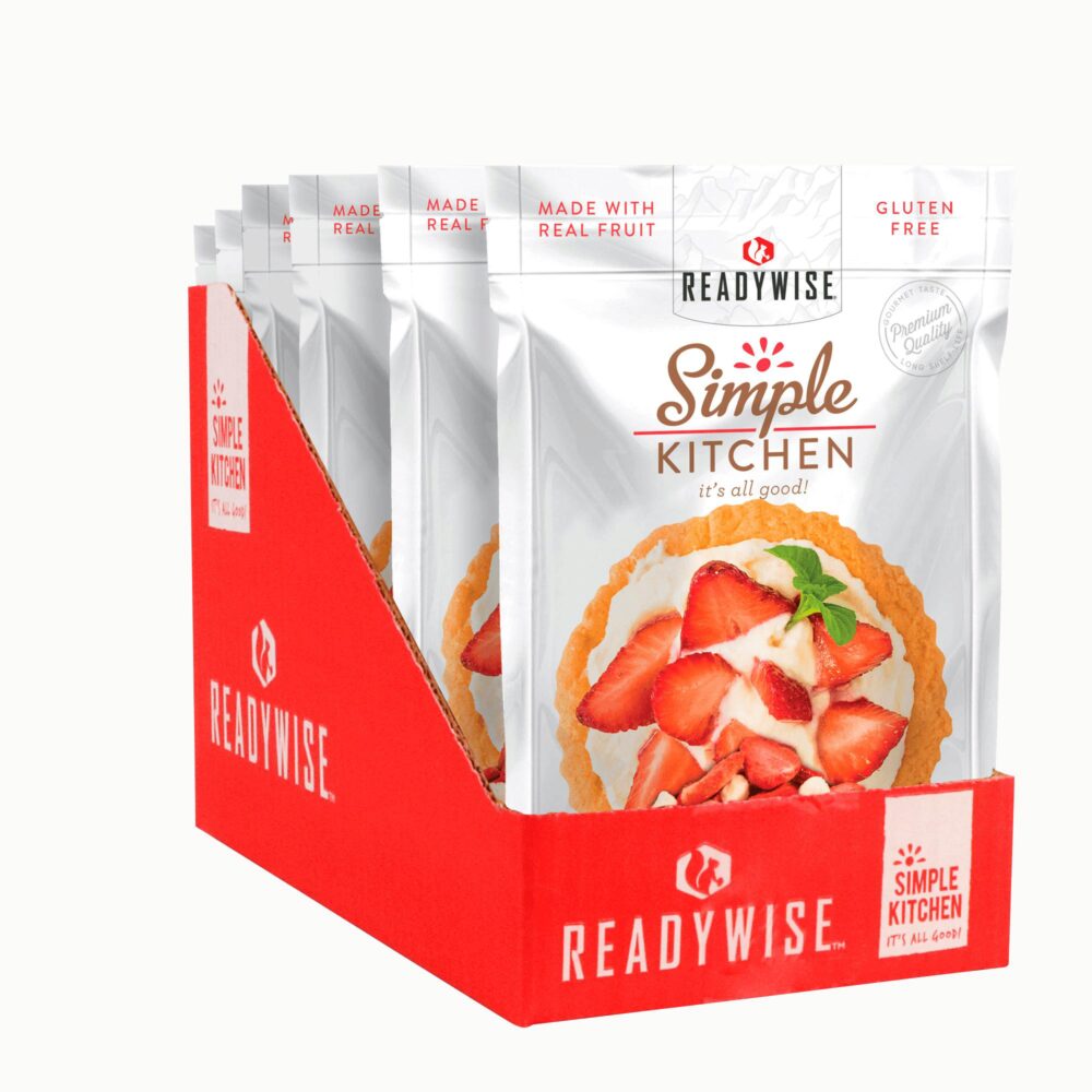 ReadyWise SK05913 Simple Kitchen Freeze Dried Fruit Strawberry Yo