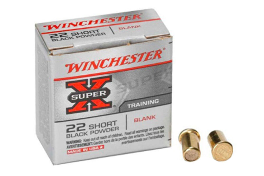 Winchester Ammo X22SBW Super X Blank 22 Short 50 Per Box/ 100 Cas