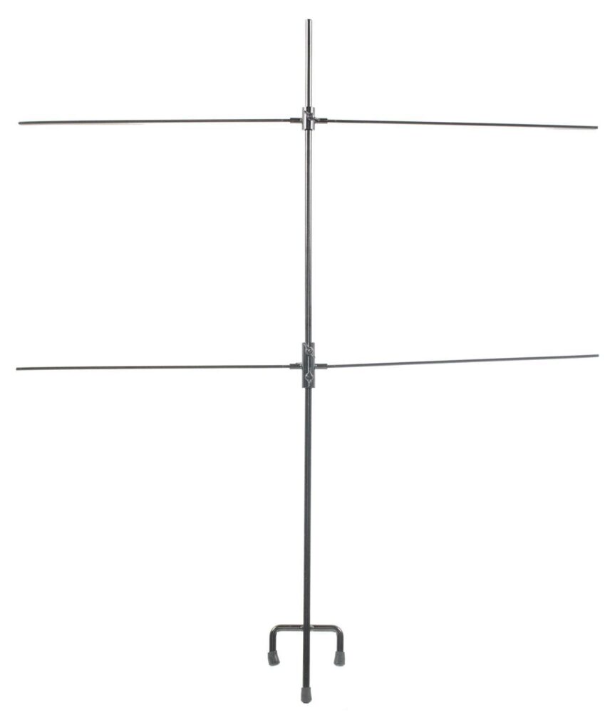 SME SMETGTST Double Paper Target Stand Black Steel Includes 8 Met