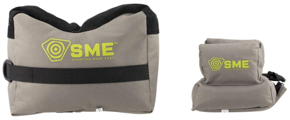 SME SMEGRF Front & Rear Gun Rest  Inert Poly Bead Filled Shooting