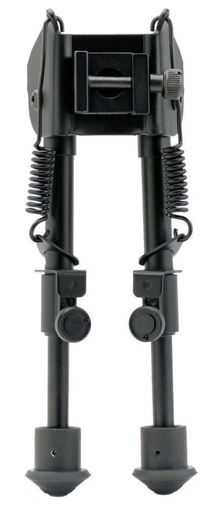 SME SMEBPSPR Shooting  Bipod Black Anodized 6-9 Aluminum