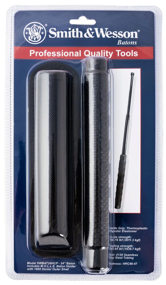 Smith & Wesson Knives SWBAT24HCP Smith & Wesson Collapsible Baton