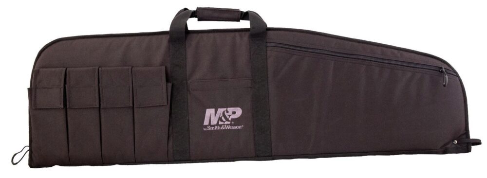 M&P Accessories 110015 Duty Series Medium Case Black Nylon Foam P