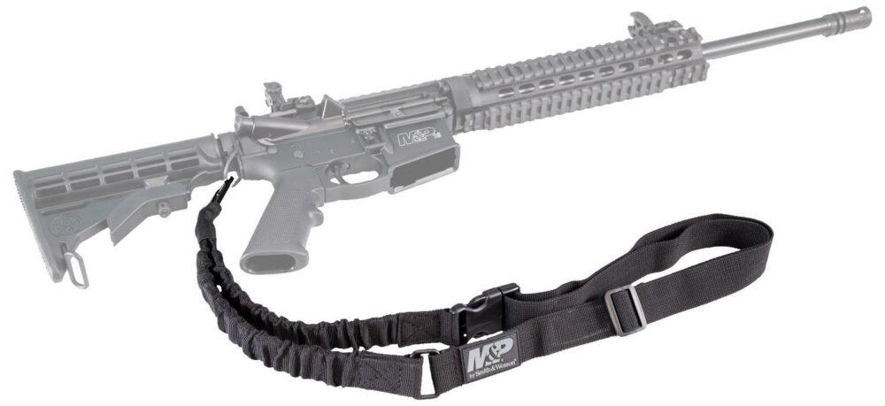 M&P Accessories 110030 Single Point Sling Kit made of Black Nylon