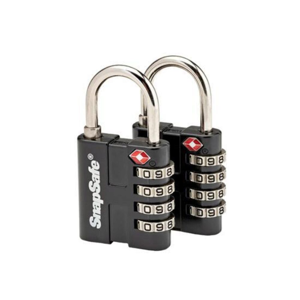 SnapSafe 76020 TSA Lock Resettable Open With Combination Metal 2