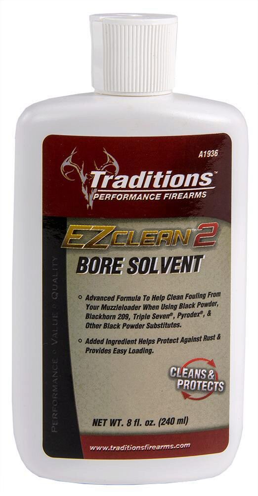 Traditions A1936 EZ Clean 2 Bore Solvent Against Fouling Rust 8 o