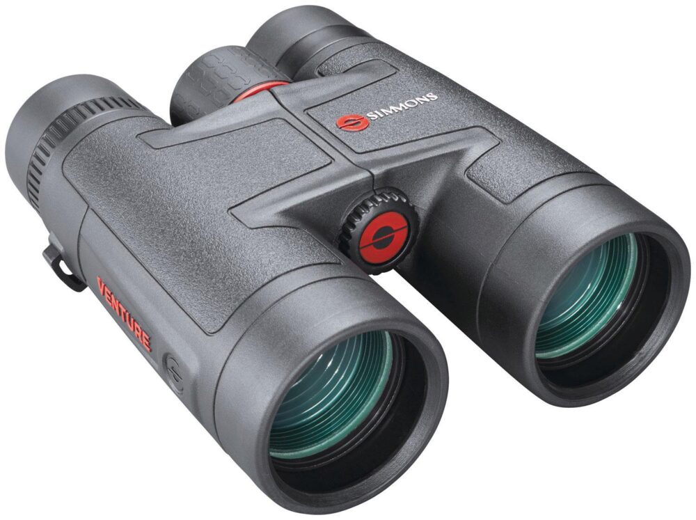 Simmons 8971042R Venture  10x42mm BK-7 Roof Prism Black Rubber Ar