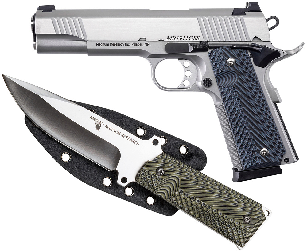 Magnum Research 1911s feature the classic series 70 design, popul