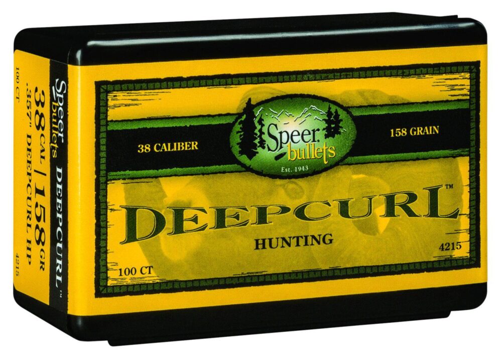 Speer 4215 DeepCurl  38 Cal .357 158 gr Hollow Point 100 Per Box/