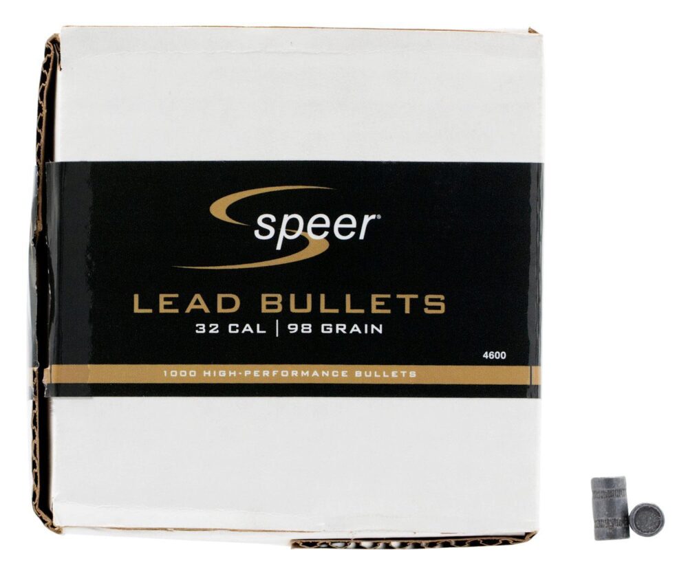 Speer 4600 Handgun  32 Cal .314 98 gr Lead Wadcutter/ 1000 Per Bo