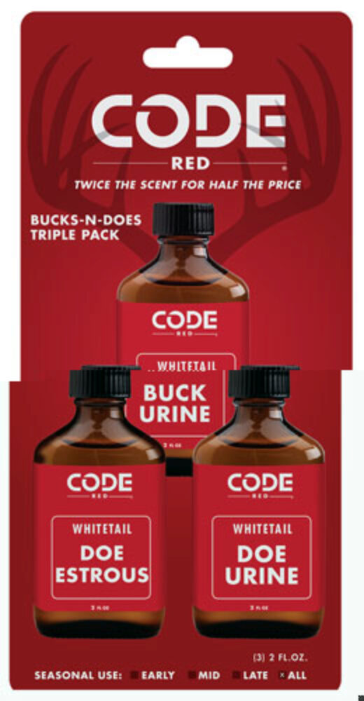 Code Blue Code Red Buck-N-Does Combo Scent