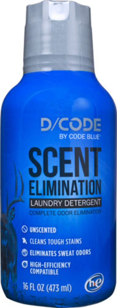 Code Blue Unscented Laundry Detergent 16 oz