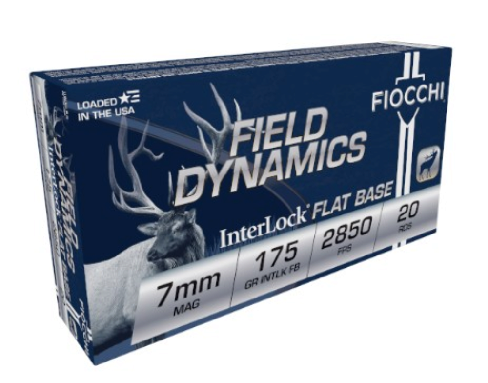 Fiocchi Ammo 7mm magnum 175gr INTLK FB 20bx