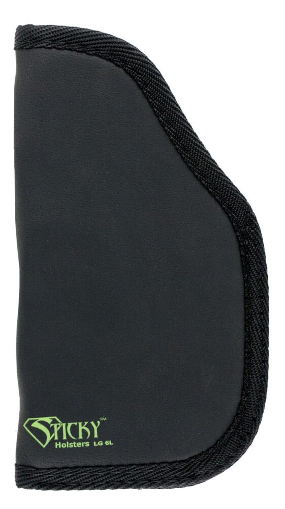 Sticky Holsters LG6LMODLS LG-6L  Black/Green Latex Free Rubber Fi