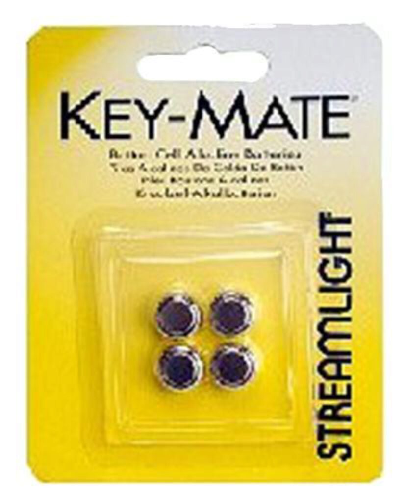 Streamlight 72030 Key-Mate  Silver 1.5 Volts Alkaline 150 mAh Fit