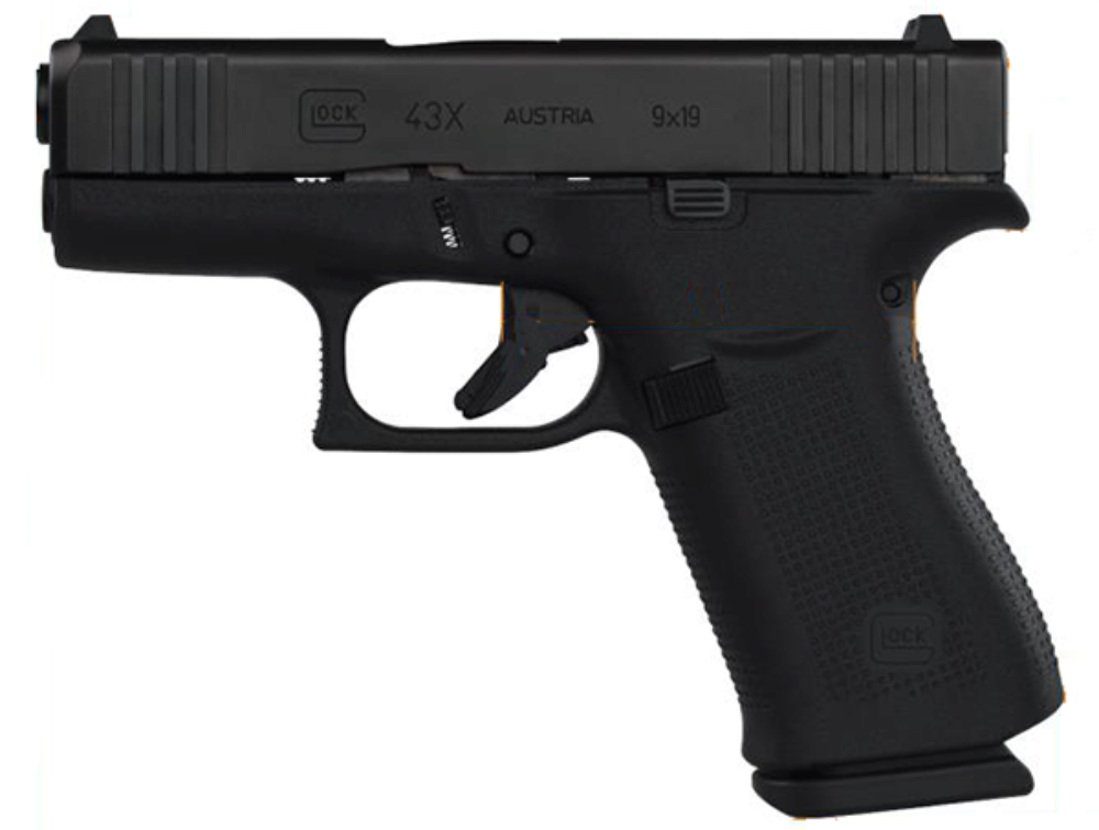 G43X 9MM BLK 3.39 10+1 AMGLO