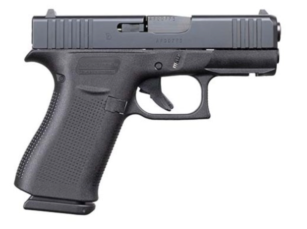Glock UX4350201FR G43X  Sub-Compact Frame 9mm Luger 10+1 3.41 Bla