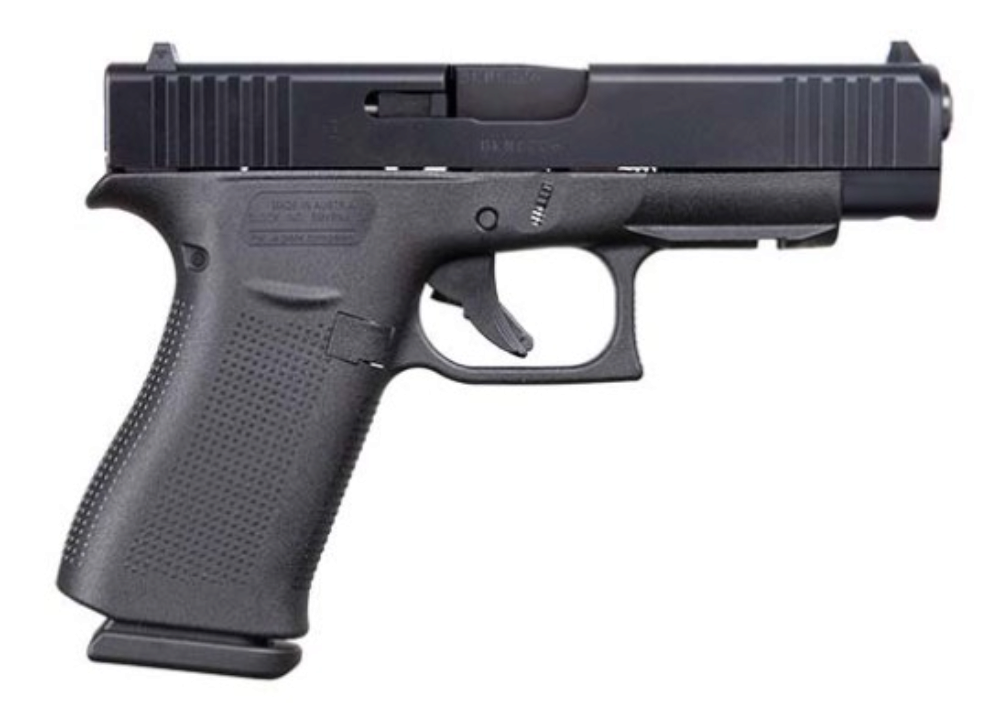 Glock UA4850201FR G48 Gen5 Slim Compact 9mm Luger 10+1 4.17 Black