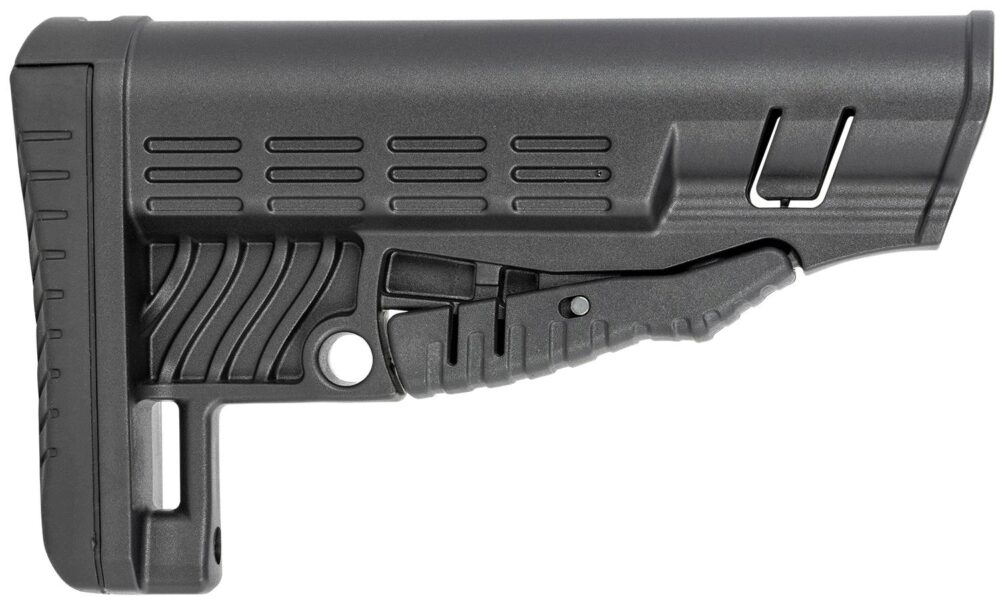 NcStar DLG-086 Classic Commercial Stock Black Polymer Adjustable