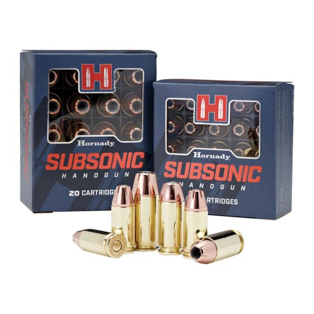 Hornady 91369 Subsonic Handgun 40 S&W 180 gr Hornady XTP Subsonic