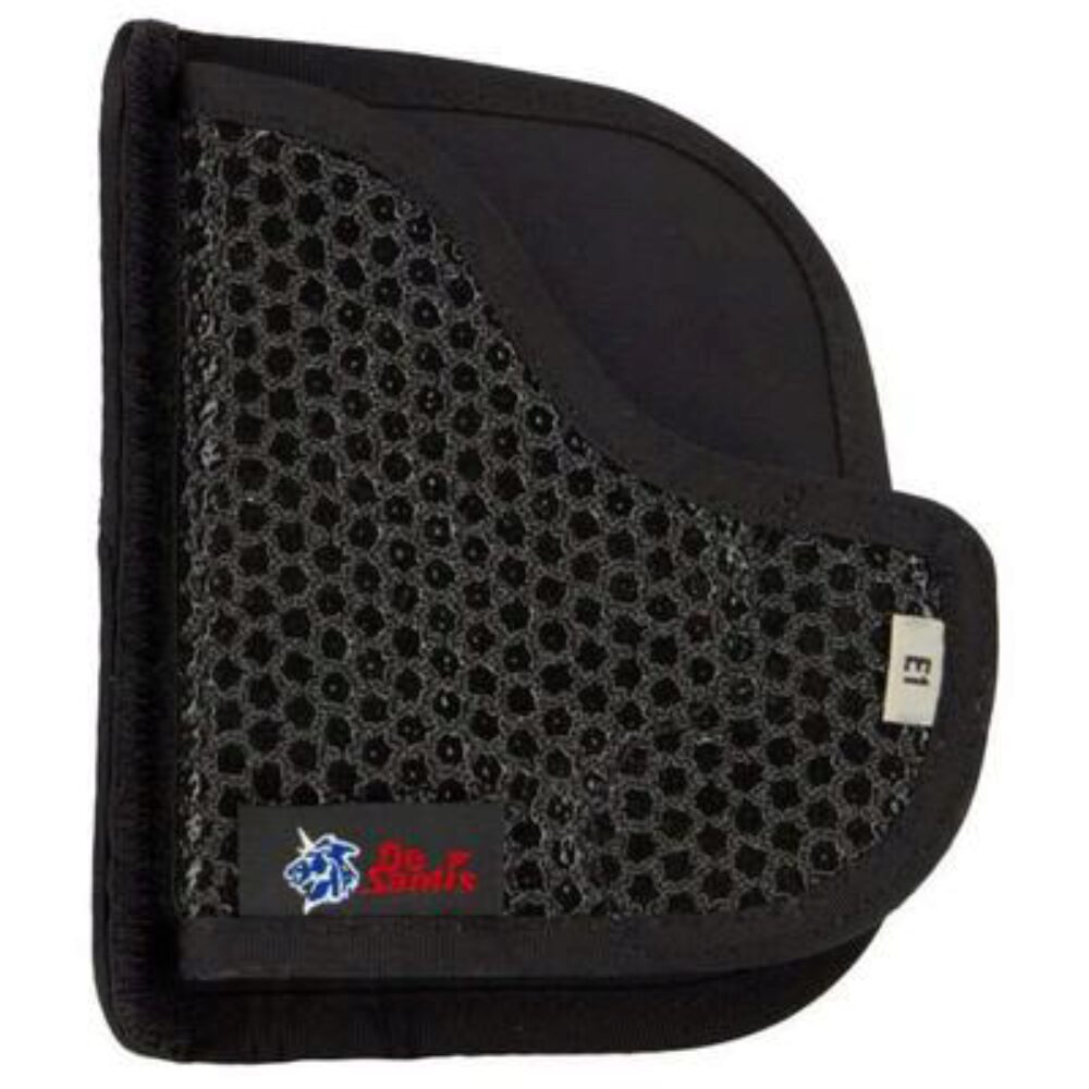 DeSantis Gunhide M44BJ8JZ0 Super Fly  Black Rubberized Fabric Poc