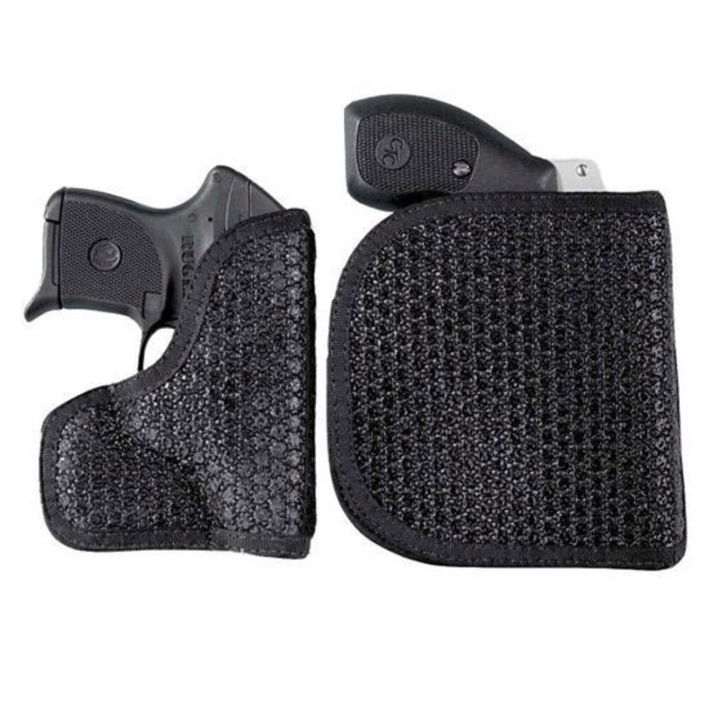 DeSantis Gunhide M44BJR8Z0 Super Fly  Black Rubberized Fabric Poc
