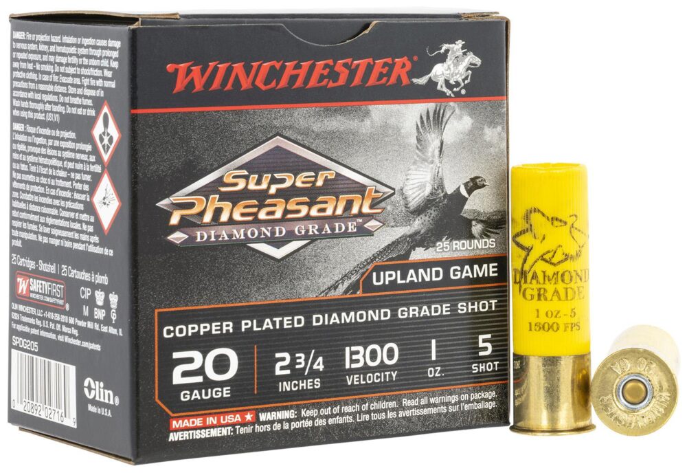 Winchester Ammo SPDG205 Super Pheasant Diamond Grade 20 Gauge 2.7