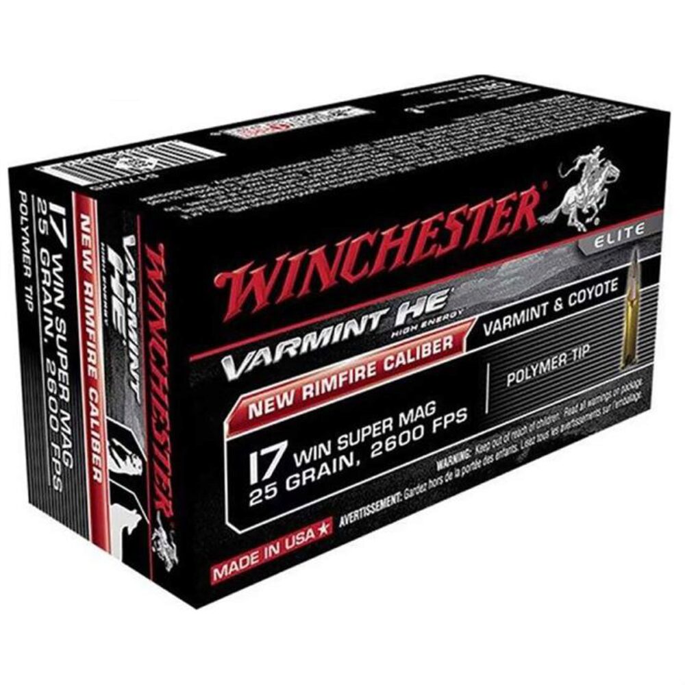 Winchester Ammo X17W25 Super X  17 WSM 25 gr Jacket Hollow Point