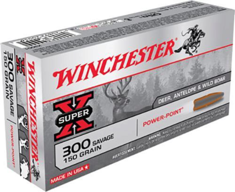 Winchester Ammo X3001 Power-Point  300 Savage 150 gr Power Point