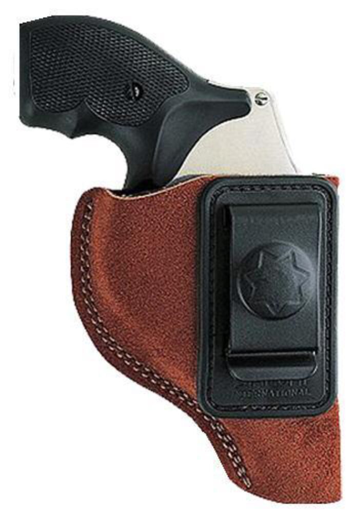 Bianchi 18026 6C  IWB Tan Leather Belt Clip Compatible w/Glock 19