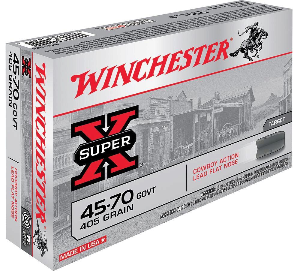 Winchester Ammo X4570CB Super X Cowboy Action 45-70 Gov 405 gr Le