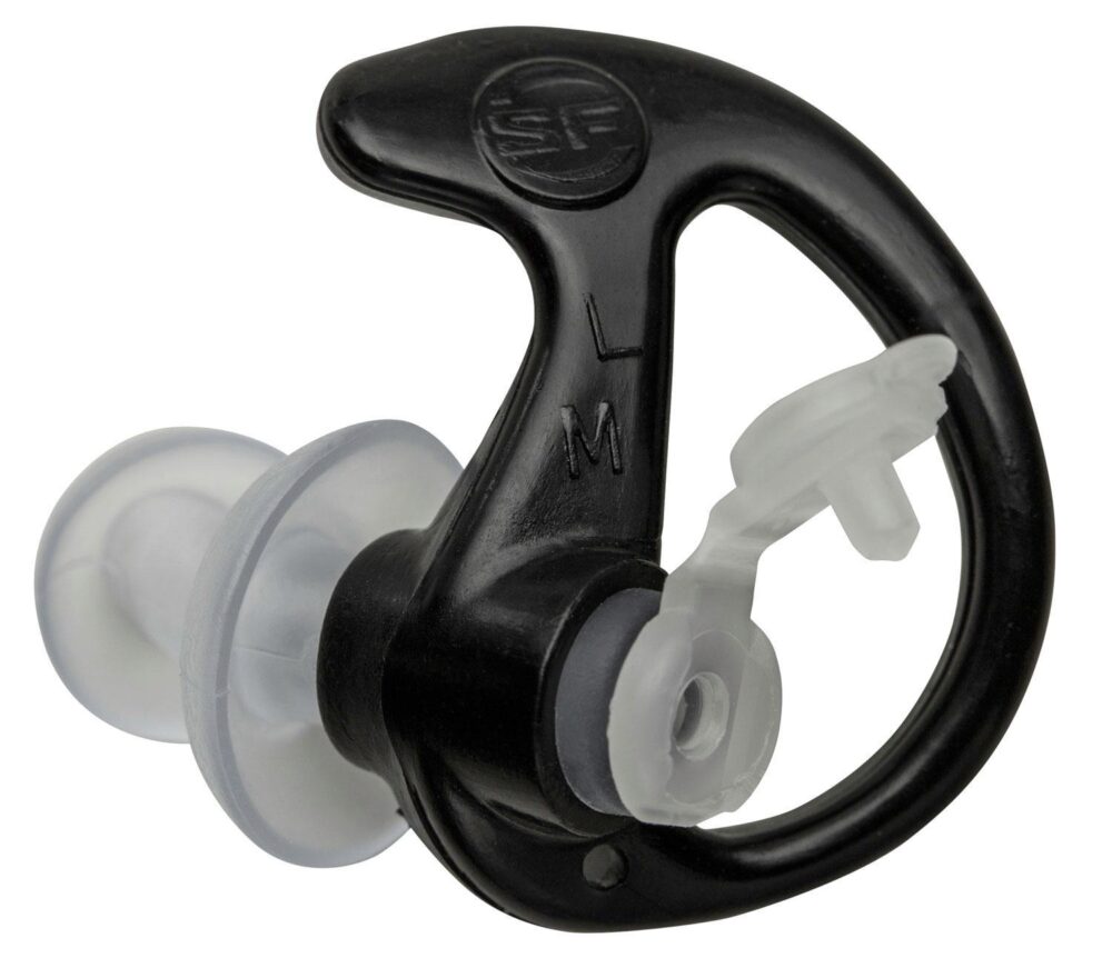 SureFire EP3BKMPR EP3 Sonic Defenders Polymer 24 dB Flanged Black