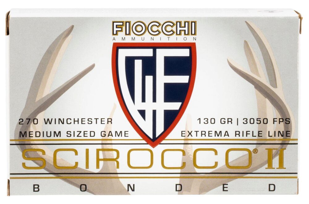 Fiocchi 270SCA Hyperformance  270 Win 130 gr Swift Scirocco II Bo