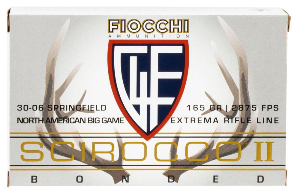 Fiocchi A3006SCA SCIROCCO BONDED Extrema 30-06 Springfield 165 gr