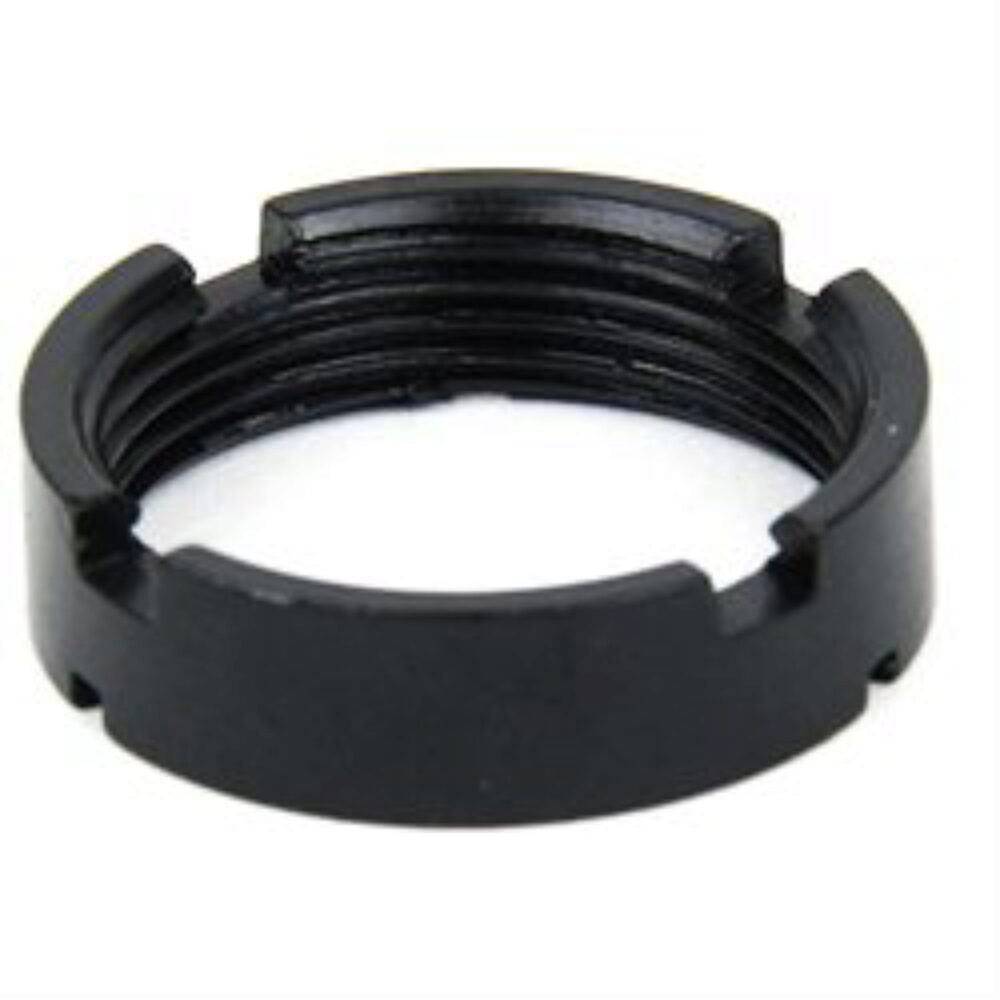 TacFire MAR039 Castle Nut  Black Steel for AR-15 Buffer Tube