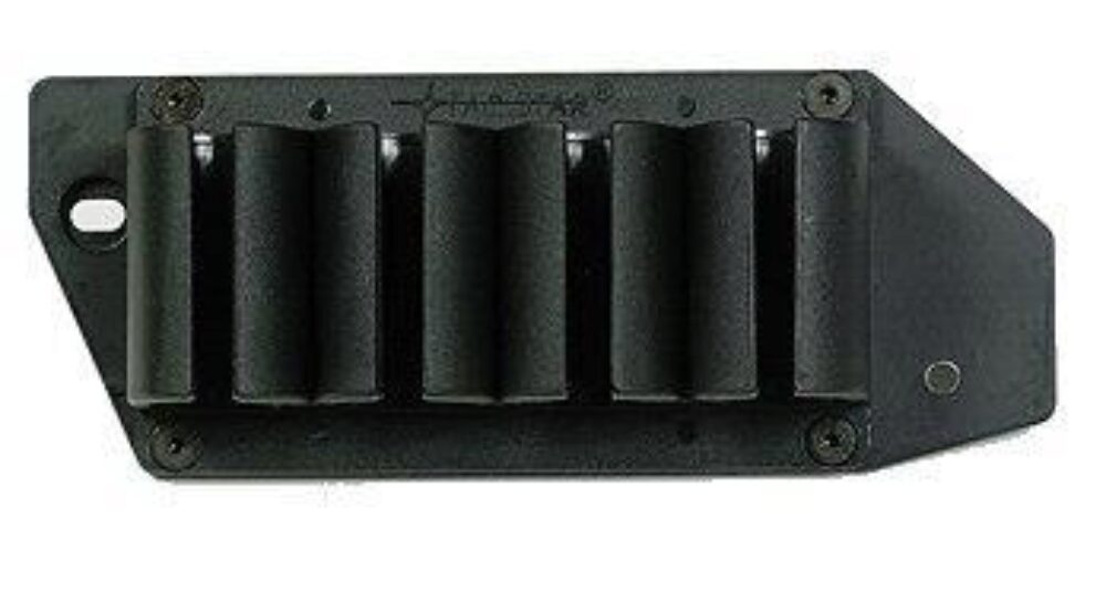 TacStar 1081130 SideSaddle  Rem 870, 1100, 1187 20 Gauge 4 Black