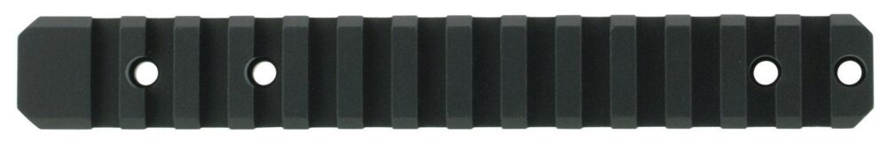 Talley PSM258700 Remington 700 Picatinny Rail  Black Anodized Sho