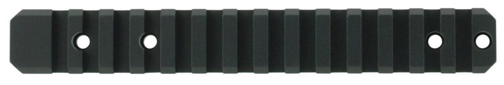 Talley PLO252725 Savage Picatinny Rail  Black Anodized Mount Long